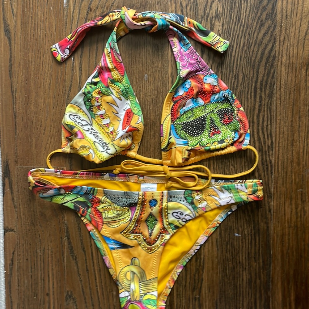 Ed Hardy bikini bathing suit